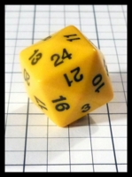 Dice : Dice - 24D - Koplow Yellow - Ebay FA Collection Oct 2013